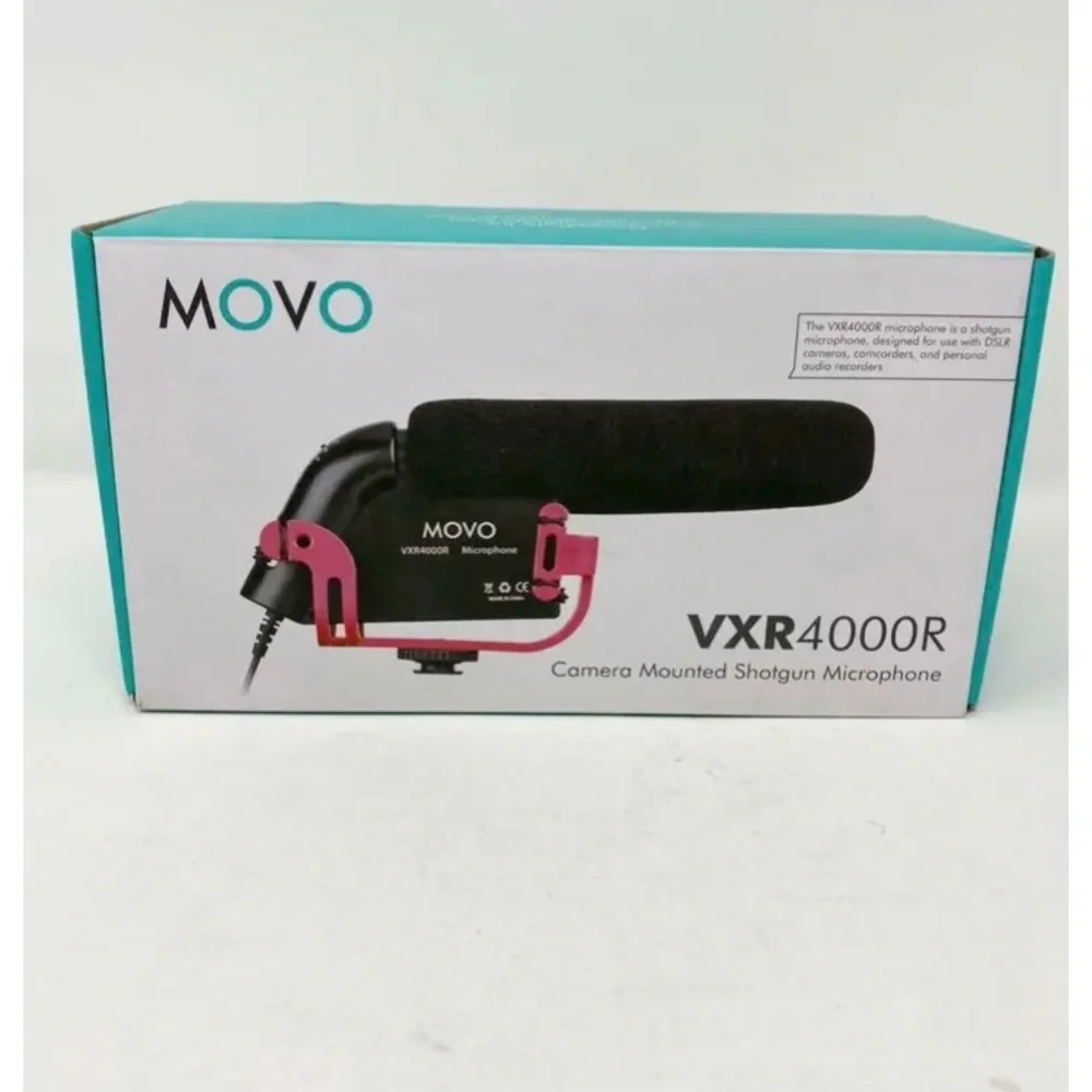 Camera mounted shotgun microphone